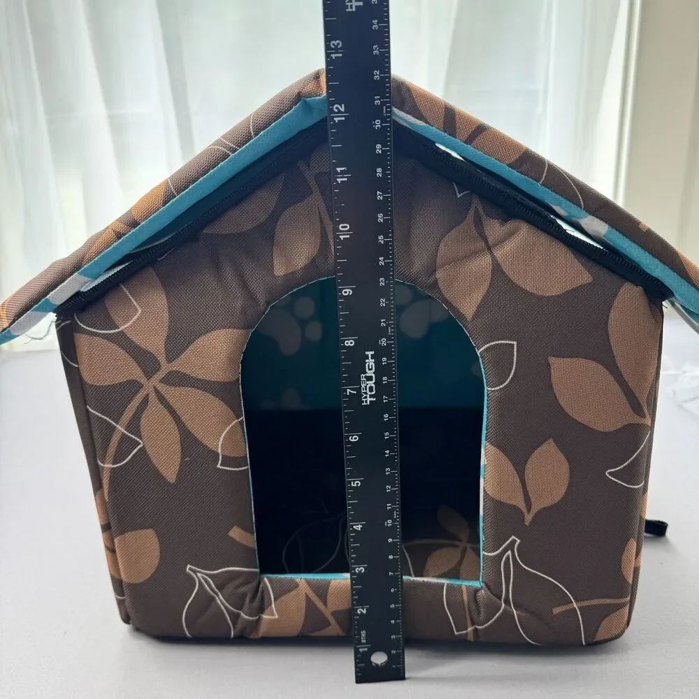New Foldable Pet House Lightweight Small Dog/Cat Bed 12
